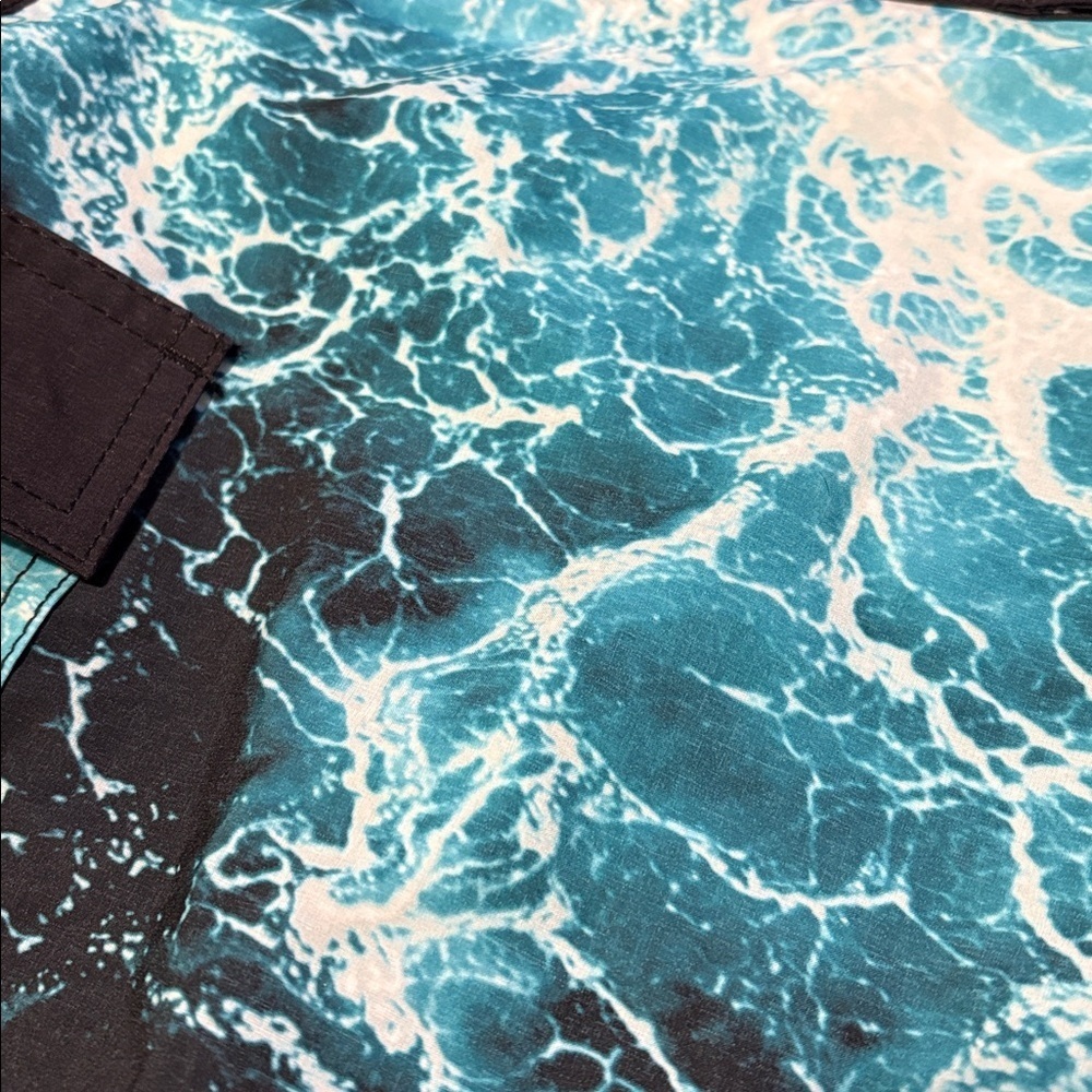 Zak Noyle + RVCA Eastern Trunk Ocean Waves Board Short Limited Edition - Picture 11 of 16